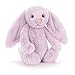 Jellycat Bashful Lilac Bunny Stuffed Animal, Medium, 12 inches