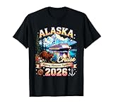 Alaska Cruise 2026 Family Vacation Matching Memories Gift T-Shirt
