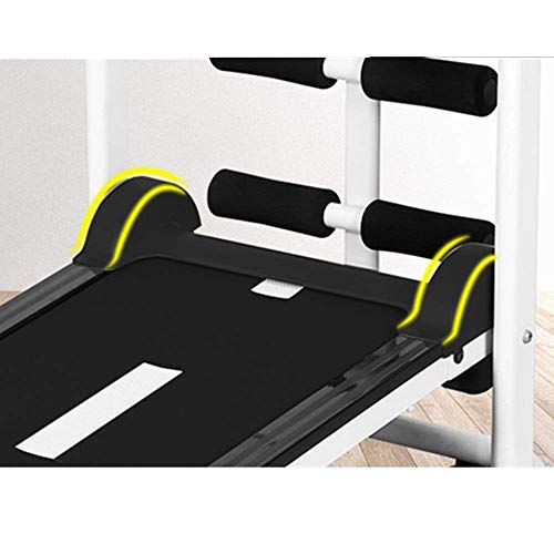 Image of Treadmill Mini Simple Folding Ultra-Quiet Home Multi-Function Walking Machine Gym Body Equipment Running Machine (Black 100x50x90cm)