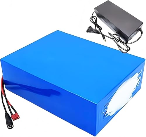Kcolic Batería Bicicleta Eléctrica 72 V Y 20 Ah con Cargador 84 V, Batería Iones Litio PVC Resistente Agua para Vehículos Eléctricos 3300 W, 1200 W Y 1000 W. 72V20ah,XT60