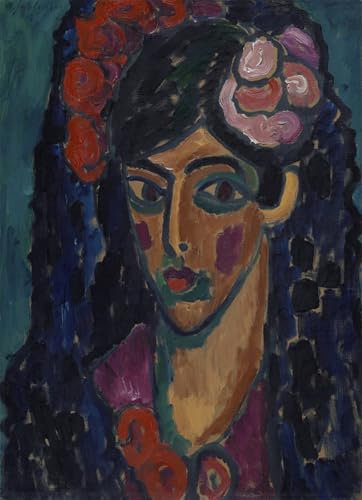 Affiche Jawlensky 60x90cm habiller un grand mur blanc vide