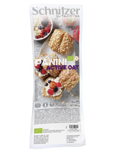 Panecillos Panini Sin gluten de Avena Eco Schnitzer 160 g