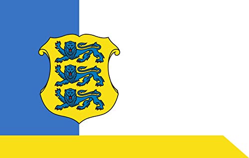 Drapeau Large Estonia Major General anti-décoloration pour mât extérieur