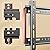 TV Wall Mount Bracket Low Profile Fixed for 14-43 Inch LED, LCD and Plasma TVs Flat Screen, Universal TV Monitor Mount Fits 8" Wood Studs VESA 200x200mm by Nuyoah
