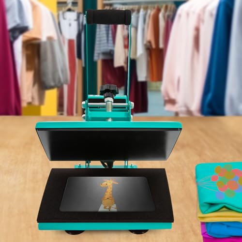 15x15 Heat Press Machine, Slide Out Heat Press for T-Shirt, Clamshell Heat Transfer Digital Sublimation Heat Press Machine for T Shirt, Pillows, Bag, Mats - Thumbnail 6