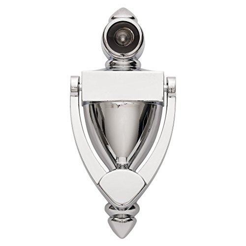 Door Knocker Viewer, 5 1/4 Inch With 9/16 Inch Bore 180 Degree Viewer