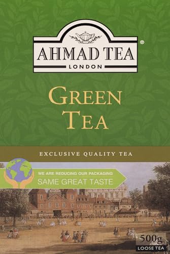 Ahmad Tea Green Té verde, hojas Sueltas, 500 Gramos