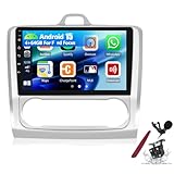 *Navigatore satellitare multifunzionale: Radio satellitare con microfono integrato, supporta GPS/Carplay cablato o wireless/Android Auto/Bluetooth 5.0/5.1/WLAN/4G/5G/video 1080P/uscita RCA completa/USB/schermo touch IPS più grande / connessione specchio / controllo al volante / immagine di retromarcia / informazioni sul veicolo / plug and play multilingue, supporto per TPMS esterno / TPMS / OBD2 / DAB / DVR ecc. (opzionale). Telecamera posteriore/MIC/Strumento di smontaggio (1 pezzo) (regalo).