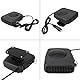 Auto Demister Windschutzscheiben Defroster, 12V 200W Auto tragbar 2 in 1 Keramik Heizung Kühler Heizung Lüfter Defroster Demister Universal