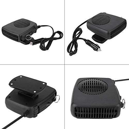 Przenośny wentylator chłodzący do samochodu 12 V, automatyczny wentylator chłodniczy do samochodu samochodu rozmrażacz zimowy 150 W