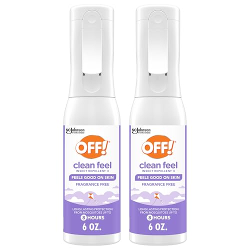 OFF! Clean Feel Misting Insect & Mosquito Repellent Bug Spray, 6 oz, 2 pk - image 1