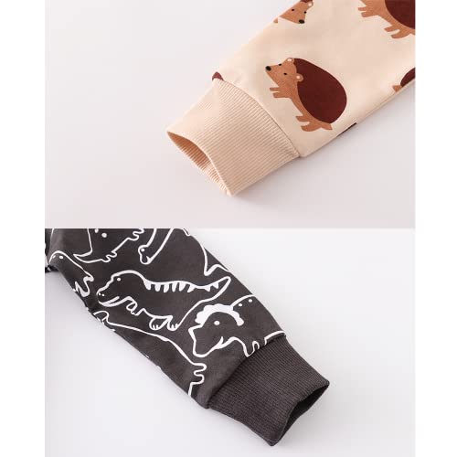 Image of Toddler Boys Crewneck Sweatshirt, Cotton Long-Sleeve Pullover Cartoon Print
