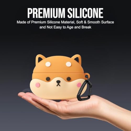 Image of Silicone Case Cover for Oneplus Nord Buds 3Pro Protective and Dustproof (Shiba Dog)