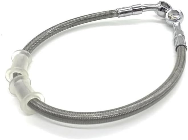 Brake Oil Hose Line Only Silver Braided Cable For Atv 300-2200Mm 10Mm Banjo Pipe Motorcycle Hydraulic Brake Hose Line