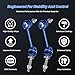 Hunqoeit K80140 2Pcs Front Stabilizer Sway Bar End Links Fit for Ford 2003 2004 2005 2006 2007 2008 2009 2010 2011 Crown Victoria/for Lincoln 03-11 Town Car/for Mercury Grand Marquis Marauder 03-11