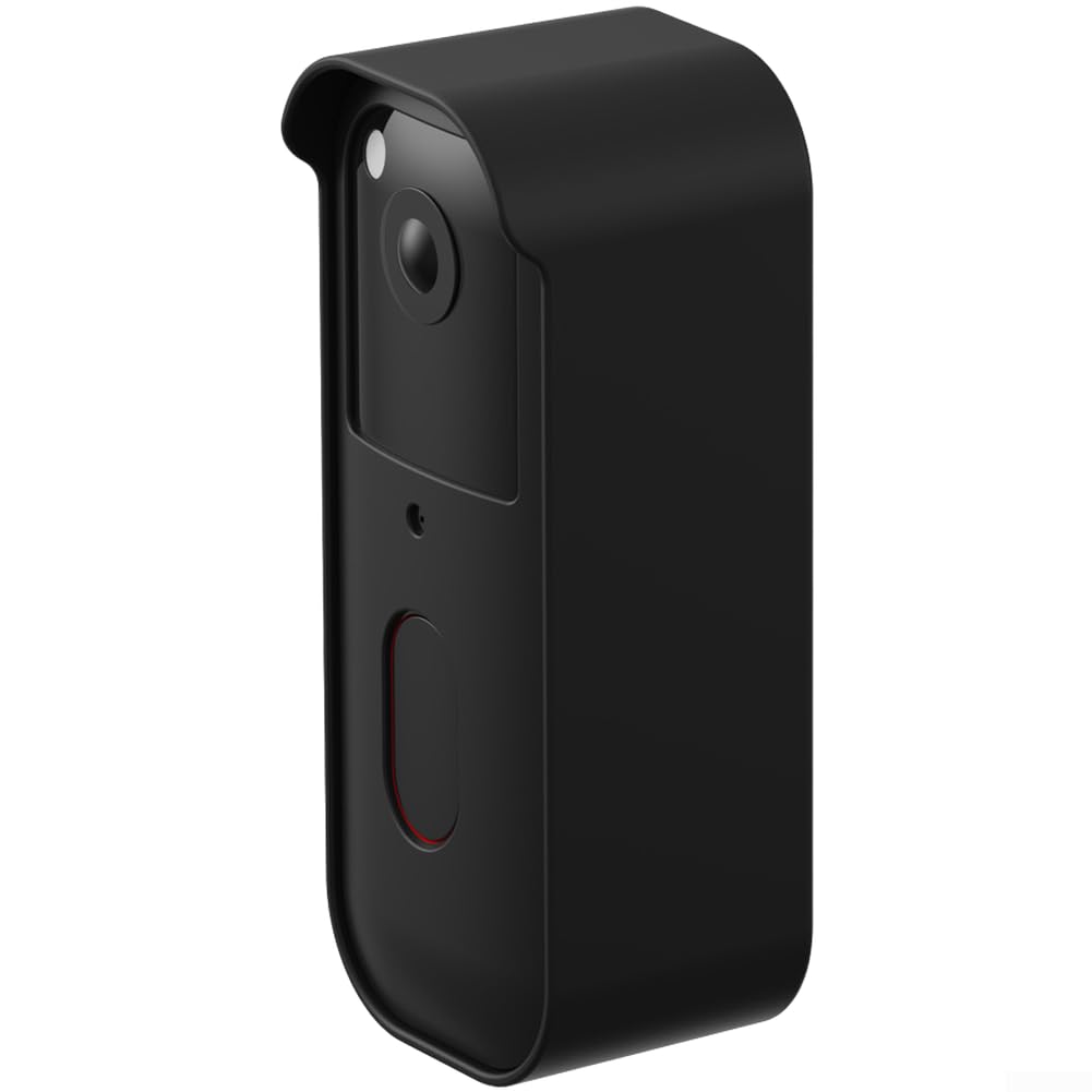 Custodia protettiva in ABS nero per campanello video Blink (modello più recente) - Resistente alle intemperie, per una vestibilità aderente, facile da installare, confezione