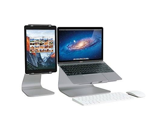 Rain Design m-Stand Tabletop Laptop Stand, Space Gray (Patented) - Image 6