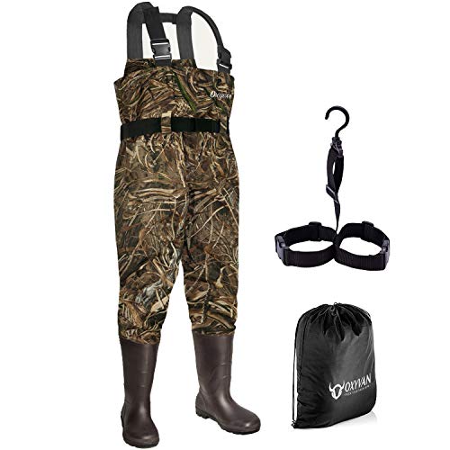 Most Comfortable Hunting And Fishing Waders For Big And Tall People.
