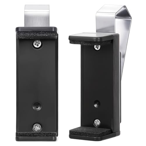 AOZUO 2 clips para abridor de puerta de garaje, universal clips de visera ajustables, soporte para control remoto de puerta para controles remotos de diferentes tamaños (5,3-7,2 cm)