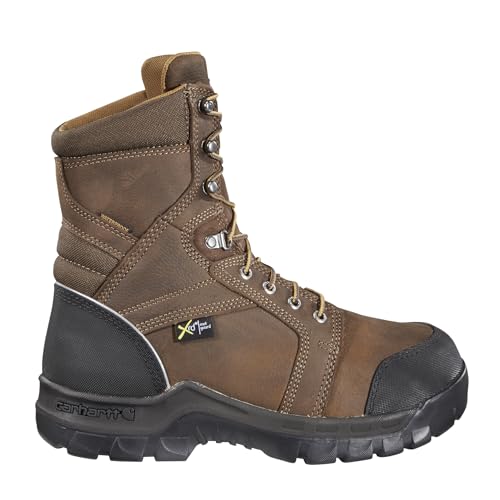 Carhartt Men's Rugged Flex Waterproof Met Guard 8" Composite Toe Work Boot2