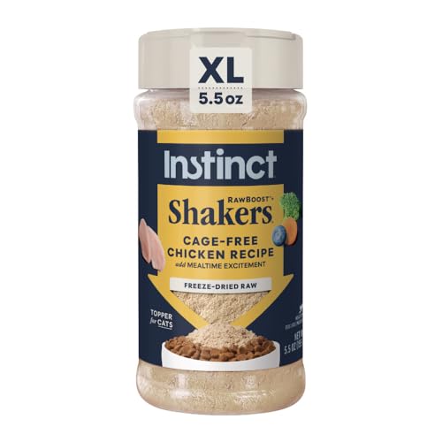 Instinct Raw Boost Shakers, Freeze-Dried Powder, Cat Food Topper -