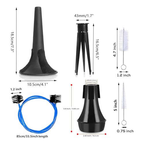 Brass Trumpet Cleaning Kit - Musical Instrument Accessories, Instrument Maintenance Accessories | For Students, Enthusiasts, Beginners, Performers, Music Players