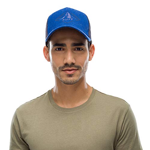 Buff Unisex_Adult 123534.707.10.00 Snapback Cap In Matt Horn, Matterhorn Blue, Standard Size #TOP1