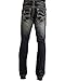 Stetson Men's Rock Fit Curved "X" Stitched Flap Pocket Jeans