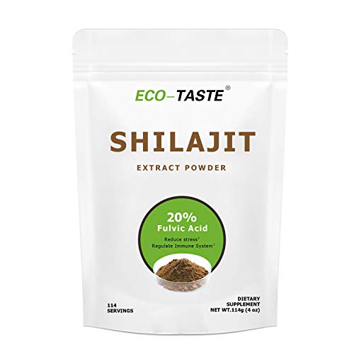 Shilajit Extract Powder, 20% Fulvic Acid, 114 Grams