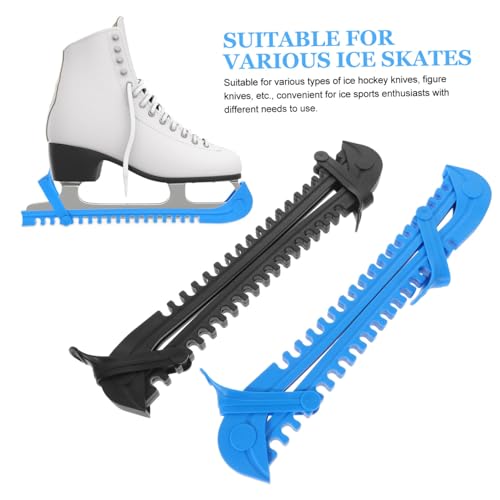 INOOMP 2 Pares protetor de skate Proteção de lâminas Guarda para lâminas Patins protetores para sapa