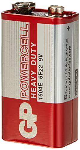 GP 1604ER-S1 Powercell - Batería Zn-C 9V/6F22 (9 V)