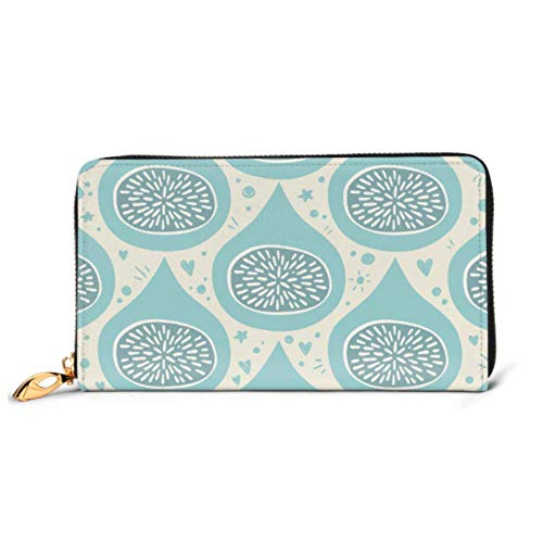 Preisvergleich Produktbild JHGFG Mode Handtasche Reißverschluss Brieftasche Abstrakt Minimal Einfach Modern Stilvoll Telefon Clutch Geldbörse Abendkupplung Blocking Leder Brieftasche Multi Card Organizer