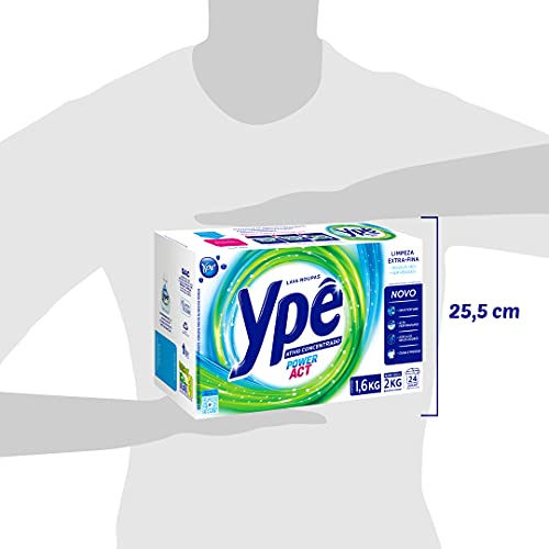Ypê Lava Roupas em Pó Power Act 1,6Kg