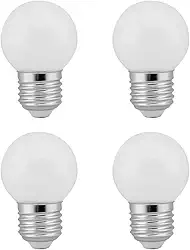 Kit 4x Lâmpada Bolinha Decorativa LED G45 3W 110V 3000K