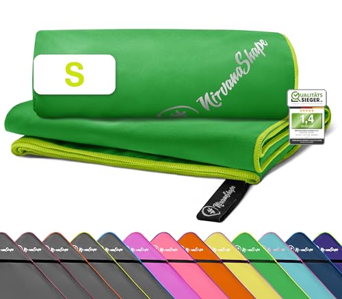 NirvanaShape Asciugamani in microfibra | assorbenti, leggeri, asciugano in fretta | Asciugamani da bagno, asciugamani da viaggio, spiaggia, asciugamani sportivi | Ideali per fitness, yoga, sauna