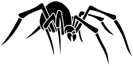 Tribal Spider Decal,Sticker Graphic,Car,Van,Window,16v
