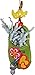A&E Cage Company HB834 Happy Beaks Croc-Fetti Toy, Multicolor