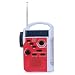 Produktbild FOXPIG Notfunk Solar Handkurbel Tragbare Radios Echte NOAA-Warnung AM FM SW Wetterradios Laterne Mit TF-Kartenlautsprecher Taschenlampe 8 Scheinwerfer