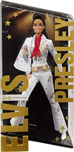 Barbie Signature Elvis Presley con traje American Eagle 12 in miniatura 6