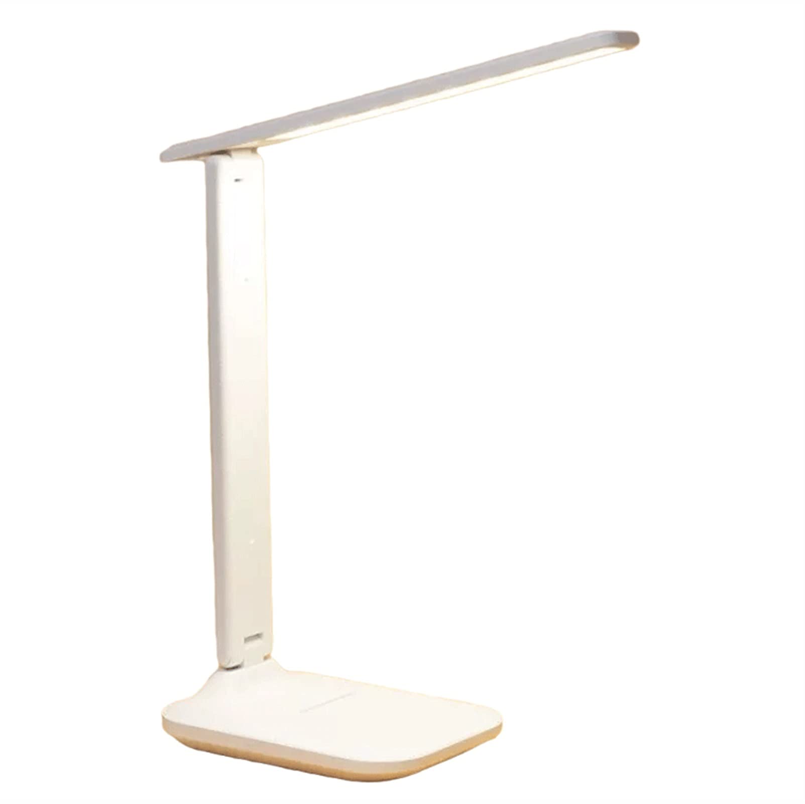 Reading Light, Desk Lamp Touch -Speed Dimming Foldable Table USB Charge Eye Protection Light