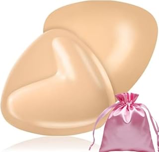 Klebe BH Push up Pads, Pushpads Doppelseitig Klebende Pushup Nippelcover, Klebe BH Push Up, Push Up Pads Selbstklebend, 2I...