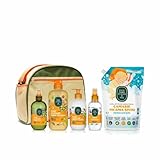 EST Natural Olive Oil Baby Care Set - 5-Piece Bundle: Baby Shampoo, Lotion, Oil, Cologne & Liquid Laundry Detergent - Plant-Based for Sensitive Skin - Ideal for Newborns and Infants