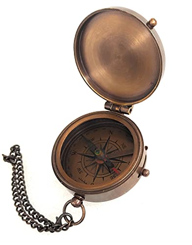 Islamic Gift for Men Women Kids | Qibla Compass - Allah Takwa Sunnah Muslim Gifts Idea Ramadan Eid Gift Birthday Salah Prayer Direction (Allah is Sufficient)