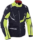 Oxford mens Montreal 3.0 Riding Jacket, Black/Hiviz, 4X-Large US