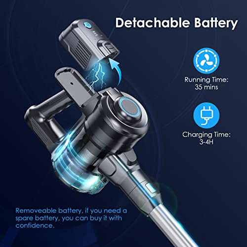 مكنسة كهربائية بعصا بلون جرافيت رمادي من اورايمو موديل EU OSV-102B