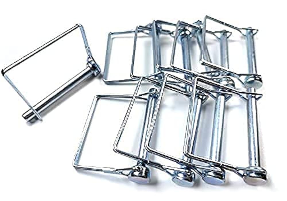 Amazon | (シルバー) 10個 正方形 Pto ピン 3/8インチ (9.21mm