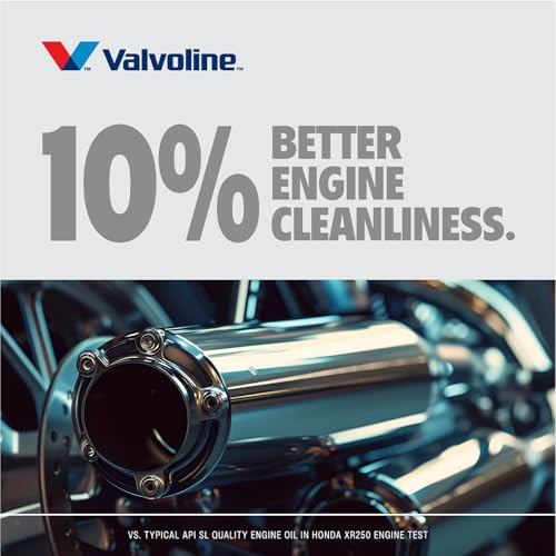 Valvoline 4-Stroke Motorcycle 20W-50 Motor Oil 1 Quart