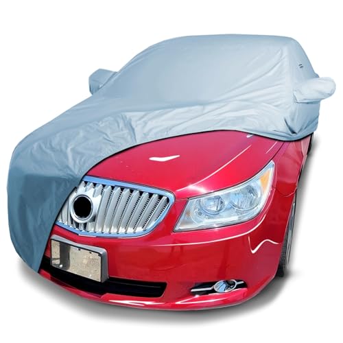 Image of iCarCover Premium Car Cover for 1988-2020 Buick Regal Heavy Duty Waterproof All-Weather Automobiles Custom Fit Indoor Outdoor UV Snow Protection Covers with Straps and Bag