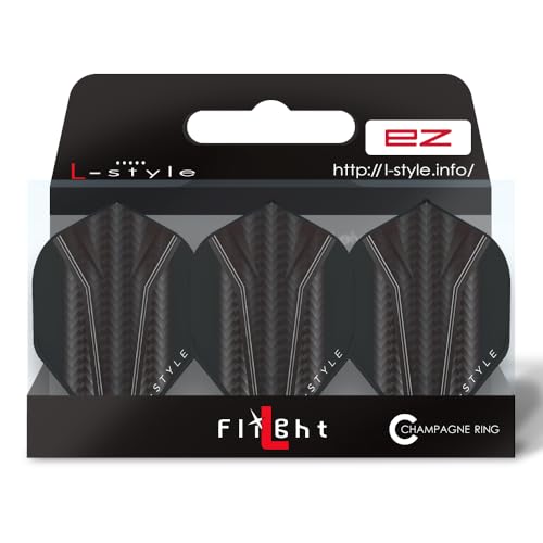 Flight EZ Inception L-Style noir standard la précision haut de gamme pour cible