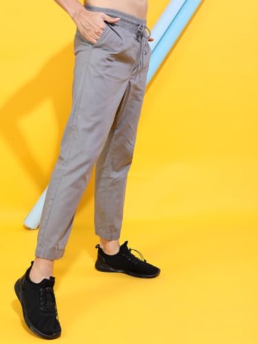 Image of Highlander Men's Cargo Jogger Trousers | Perfect for Casual Outings,Travel & Work Wear with Utility Pockets